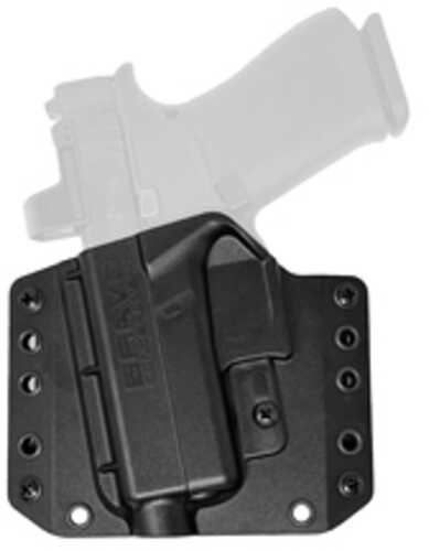 Bravo Concealment Bca Outside The Waistband Holster 1.5" Belt Loops For Glock 43/43x/43x Mos Polymer Construction Black 