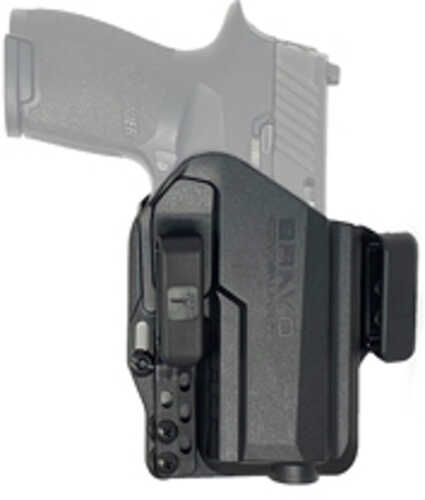 Bravo Concealment Torsion IWB Holster Waistband Clips Fits Sig P320 Compact Right Hand Black Polymer