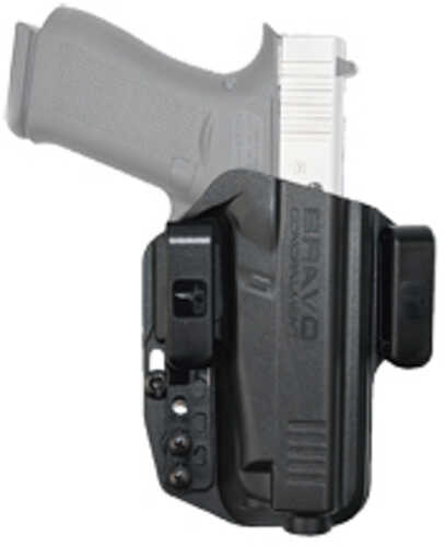 Bravo Concealment Torsion IWB Holster Waistband Clips Fits Glock 48 Right Hand Black Polymer