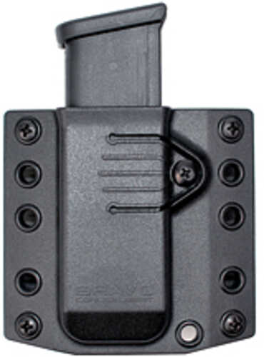 Bravo Concealment Magazine Pouch Single 1.5" Belt Loops Size Medium Fits Glock 43x Sig P365 And Springfield Hellcat