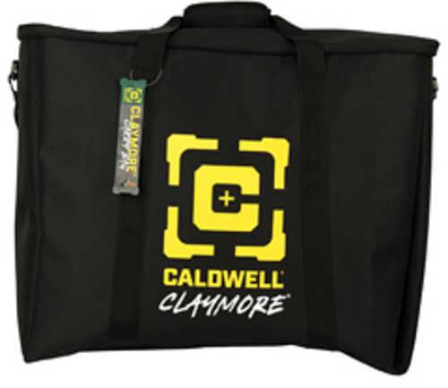 Caldwell Claymore Carry Bag Black/Yellow Nylon Construction 1204844