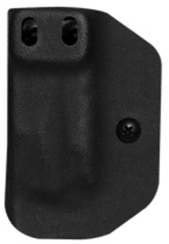 Century Arms Single Magazine Pouch Matte Finish Black Kydex Construction Fits Double Stack 9mm/40 Caliber Magazines PACN