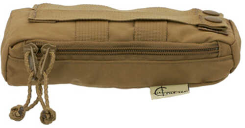 Cole-TAC Bottom Pouch 3.5"x7.75"x1.5" 1000 Denier Nylon Construction Coyote Brown 