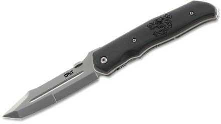 CRKT BT-70 Fine Edge Tanto Blade Knife Black