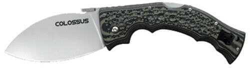 Cold Steel Colossus I, Fixed Blade Knife, 4", Drop