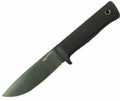 Cold Steel 3V SRK 6" Fixed Blade Knife DLC Coating Plain Edge Secure-Ex Sheath CPM 3-V High Carbon 38CKC