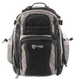 Drago Gear 14310SH Defender Backpack 600D Polyester 17.5" x 14.5" x 11.25" Black/Gray                                   