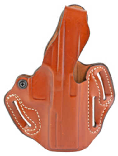 DeSantis Gunhide Thumb Break Scabbard Belt Holster Fits Walther PDP 4" or 4.5" With or Without RDS Right Hand Tan 001TA1