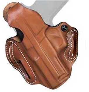 Desantis 001 Thumb Break Scabbard Belt Holster Left Hand Tan for Glock 20, 21 001TBN9Z0