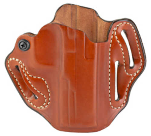 DeSantis Gunhide Speed Scabbard Belt Holster Fits Walther PDP 4" or 4.5" With or Without RDS Right Hand Tan 002TA1UZ0