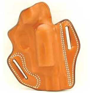 Desantis Speed Scabbard Belt Holster Fits Taurus Public Defender With 2" Barrel Right Hand Tan Leather 002TAI6Z0