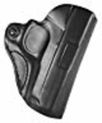 DeSantis Gunhide 019 Mini Scabbard Belt Holster Fits Kimber Micro 1911 Right Hand Black Leather 019BA7DZ0