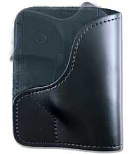 DeSantis Gunhide 021BJP6Z0 The Trickster Black Leather Pocket Fits Sig P238/P238 Equinox/Kel-Tec P3AT/P32/Kahr P380/Ruge