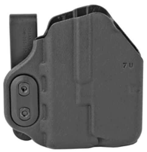 DeSantis Gunhide 137 Slim-Tuk Inside Waistband Holster Ambidextrous Black Fits Springfield Hellcat with TLR-6 Kydex 137K