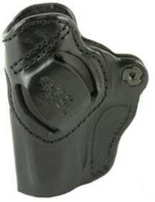 Desantis 155 Criss-Cross Belt Holster Right Hand Black Leather Fits Sig P938 Kimber Micro 9mm 155BA37Z0