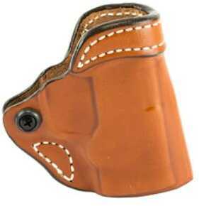 Desantis 155 Criss-Cross Belt Holster Right Hand Tan Leather S&W Bodyguard & with Integrated Crimson Trace