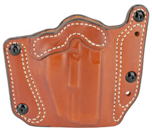 DeSantis Gunhide 194TJ1LZ0 Variable 194 OWB Tan Leather Fits Glock 19/19 G5/19X/23/32/45 Belt Clip Mount Ambidextrous