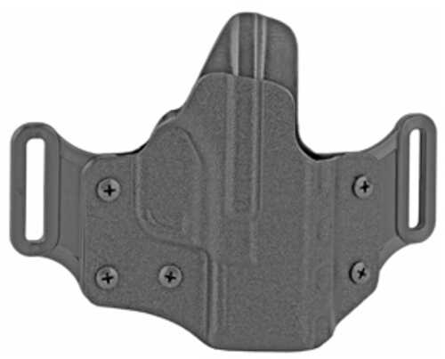 DeSantis Gunhide #195 Veiled Partner OWB Belt Holster Fits Hellcat and OSP Right Hand Black 195KA6RZ0