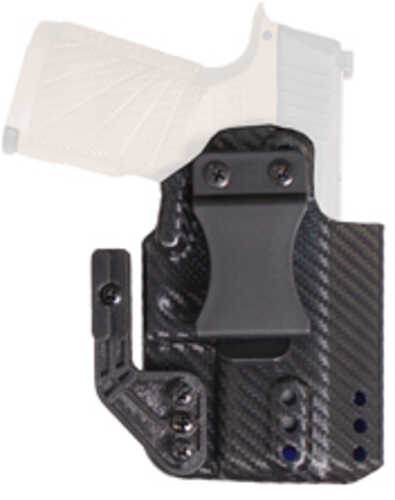 DeSantis Gunhide Persuader Inside Waistband Holster Fits Springfield Hellcat/OSP Right Hand Polymer Carbon Fiber Finish 