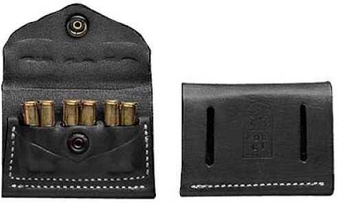 Desantis 2X2X2 A08 Shell Holder Ambidextrous Black .38/.357 Caliber Leather A08BJG1Z0