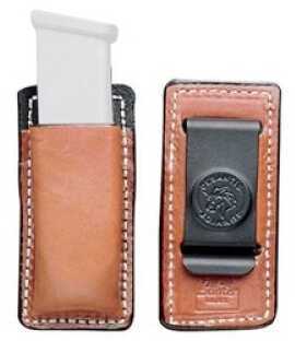 Desantis A47 Secure Magazine Pouch Ambidextrous Tan SGL Stock 9mm/40 Leather A47TJEEZ0