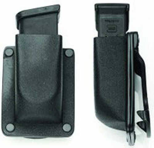 Desantis A62 Kydex Magazine Pouch Ambidextrous Black Single Mag/Single Stack Leather