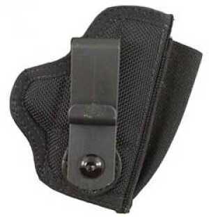 Desantis M42 Tuck This II Belt Holster Ambidextrous Black for Glock 26/27 With Crimson Trace Laserguard Leather