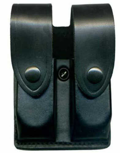 Desantis U41 Double Magazine Pouch Ambidextrous Black for Glock9/40 Leather