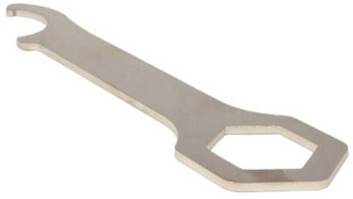 Energetic Armament VOX Wrench Mount Spanner 1-1/4" Hex Wrench for End Caps Stainless Steel Silver EA20