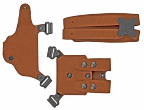 Galco Classic Lite Shoulder System Natural Leather for Glock 17/22/31 Gen1-5 Right Hand