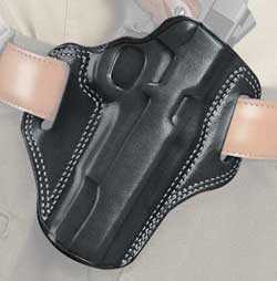 Galco Combat Master Belt Holster Fits J Frame Right Hand Black Leather CM158B