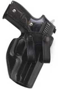 Galco SUM424B Summer Comfort Inside Pants 3.3" Barrel 1911 Officers Model Saddle Leather Blk