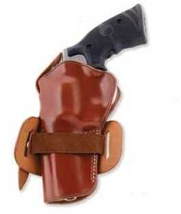 Galco Wheelgunner Belt Holster Fits S&W K & L Frame With 4" Barrel Right Hand Tan Leather WG104