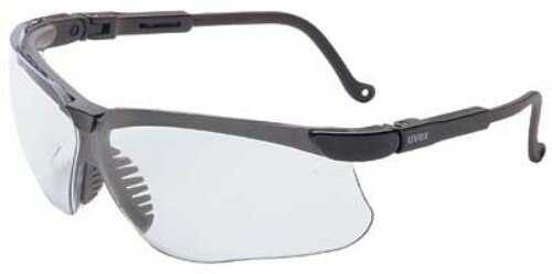 Howard Leight Uvex Bayonet Glasses Black Frame Clear Lens Indoor/Outdoor R-05040