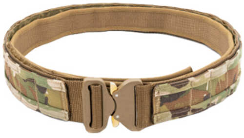 Haley Strategic Partners D3 Belt 1" Molle Mounting Cobra Buckle Enclosure Medium 2" Nylon Webbing Construction Multicam 