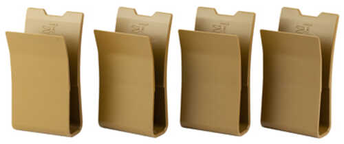 Haley Strategic Partners Mp2 Magazine Pouch Insert Fits Rifle Magazines Polymer Construction Coyote Brown 4 Pack Mp2-1-4