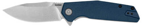 Kershaw Lucid Folding Knife/Assisted 3.2" Plain Edge 8Cr13MoV Construction Stonewash Finish Glass Filled Nylon H