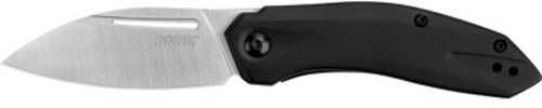 Kershaw Turismo Folding Knife Plain Edge Satin Finish D2 Steel 2.8" Pvd Finish Black Stainless Steel Handle 5505