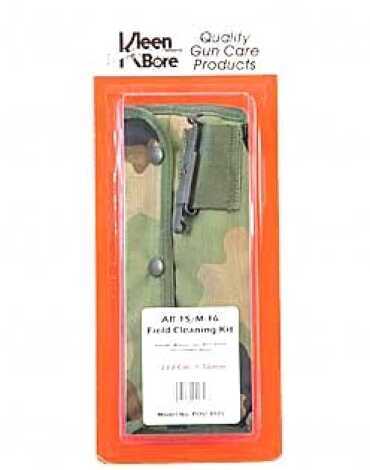 Kleen-Bore Field Pack Cleaning Kit AR-15/M16 Camo Nylon Pouch POU302C