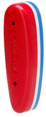 Kick-EEZ Patriot All Purpose Recoil Pad Grind to Fit 2" X 5 5/8" X 15/16" Red White and Blue