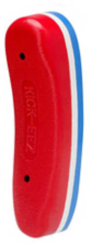 Kick-eez Patriot Trap Recoil Pad Grind To Fit 2" X 5 5/8" X 15/16" Red White And Blue 401-8-l-pat