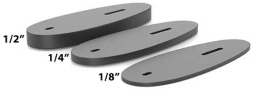 Kick-EEZ Spacer for Recoil Pad 1/2" Thick Matte Finish Black