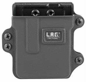 L.A.G. Tactical Inc. Single Rifle Magazine Carrier Fits .223 AICS Magazines Kydex Black Finish 35000