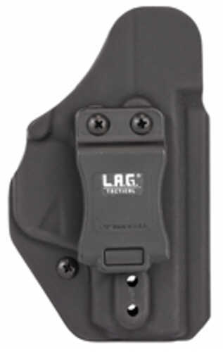 L.A.G. Tactical Liberator MKII IWB/OWB Holster S&W M&P Shield 9/40 Ambidextrous Draw Kydex Black