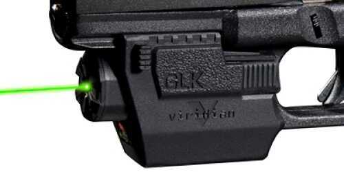 Viridian Green Laser for Glock Black Kydex Holster GLK