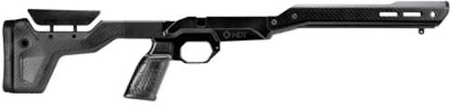 MDT HNT-26 Rifle Chassis Matte Finish Black w/Carbon Fiber Non-Folding Stock ARCA Forend Fits Remington 700 Short Action