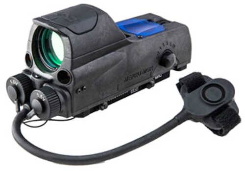 Meprolight MOR PRO Non Magnified Red Dot with Red Laser/IR 1X30mm 4.3 MOA Dot Quick Detach Fits Picatinny Black  