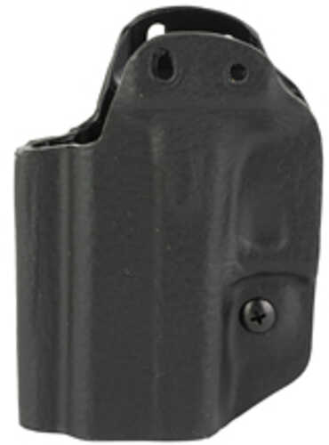 Mission First Tactical Hybrid Holster Inside Waistband Ambidextrous Fits Glock 43/43x Kydex With Leather Shell