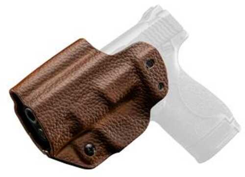 Mission First Tactical Hybrid Holster Inside Waistband Ambidextrous Fits Ruger Max-9 Kydex With Leather Shell