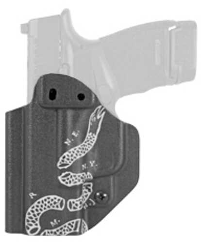 Mission First Tactical Inside Waistband Holster Ambidextrous Black "Join or Die" Fits Springfield Hellcat Kydex Includes